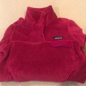 Patagonia Re-tool Snap-T pullover magenta